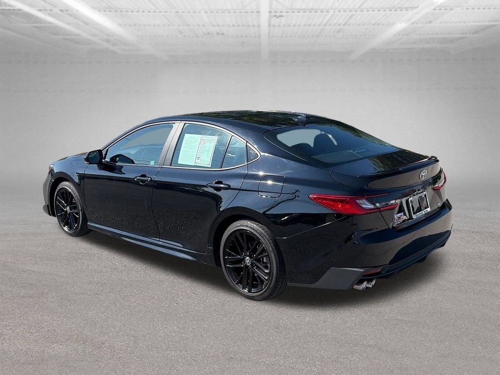 Used 2025 Midnight Black Metallic Toyota SE image 4