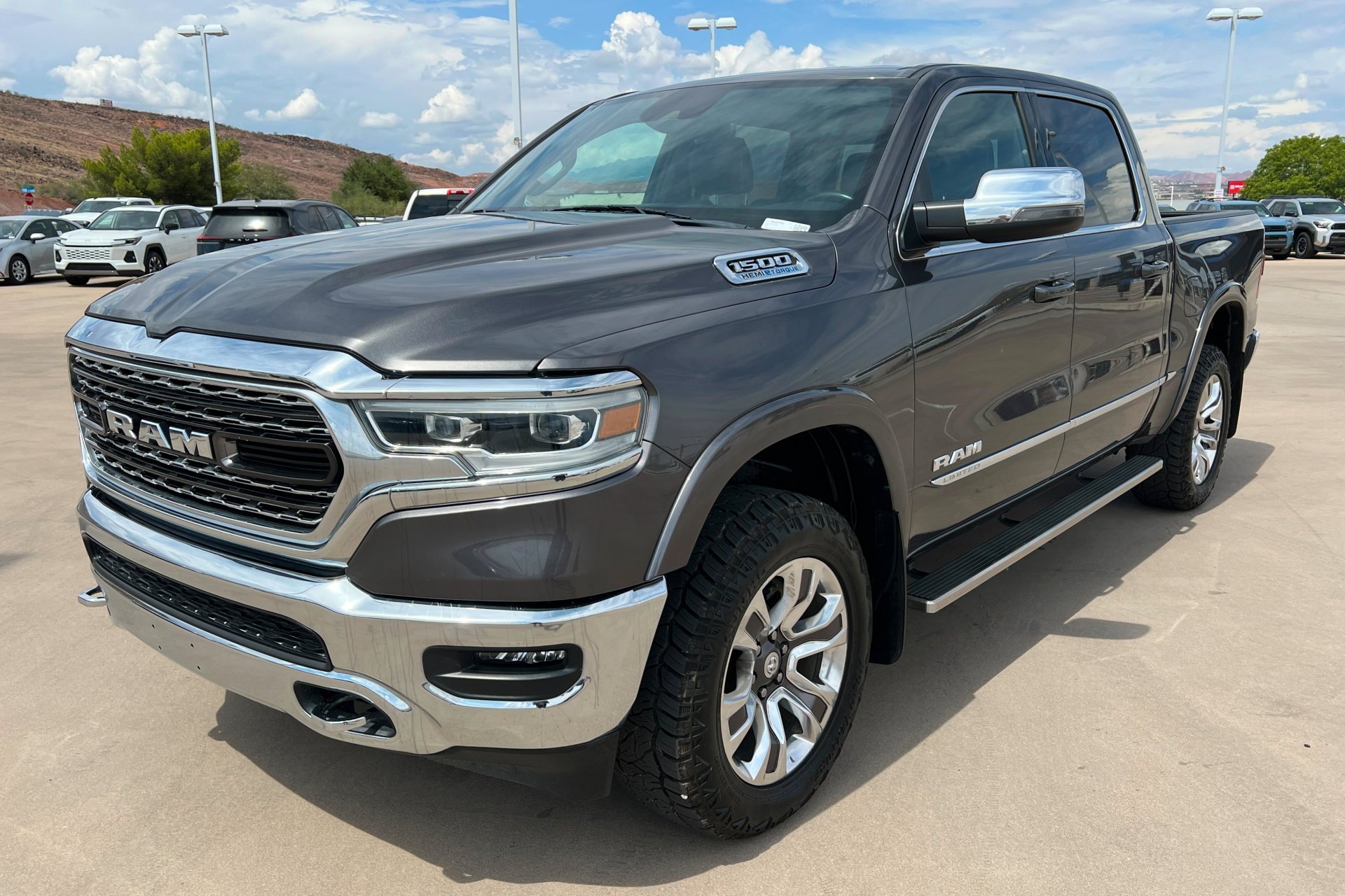 Certified Used 2023 Granite Crystal Metallic Clearcoat Ram Limited image 1
