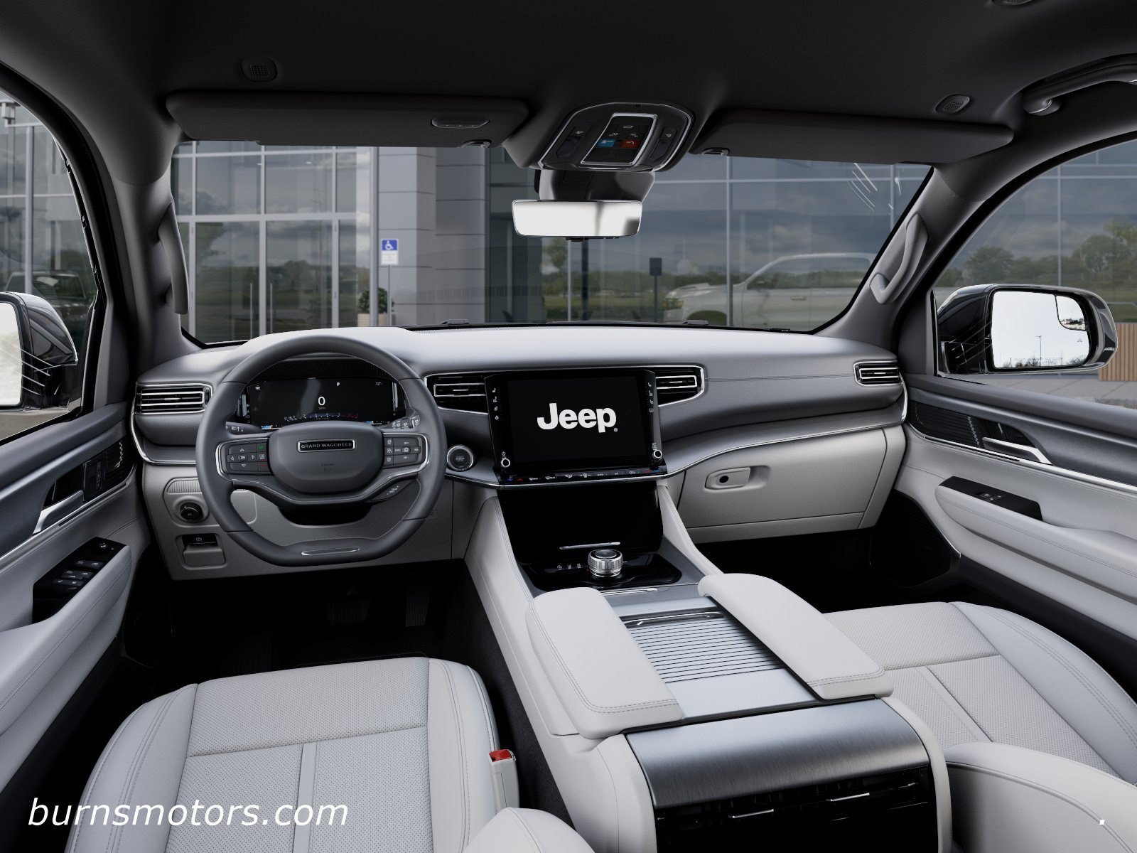 New 2026 Bright White Clear-Coat Exterior Paint Jeep 4x2 image 14