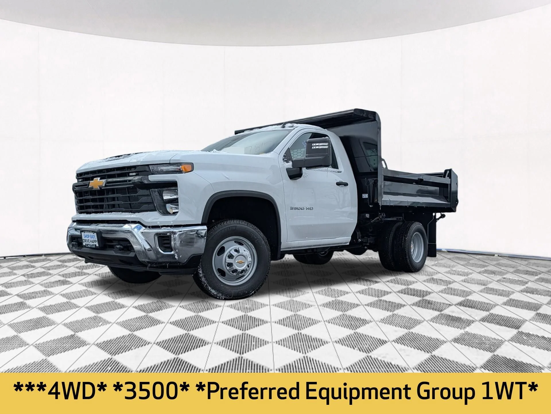 New 2025 Summit White Chevrolet Work Truck image 2