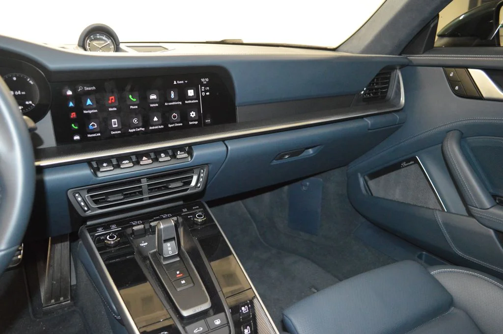 Used 2025 Gentian Blue Metallic Porsche Turbo S image 25