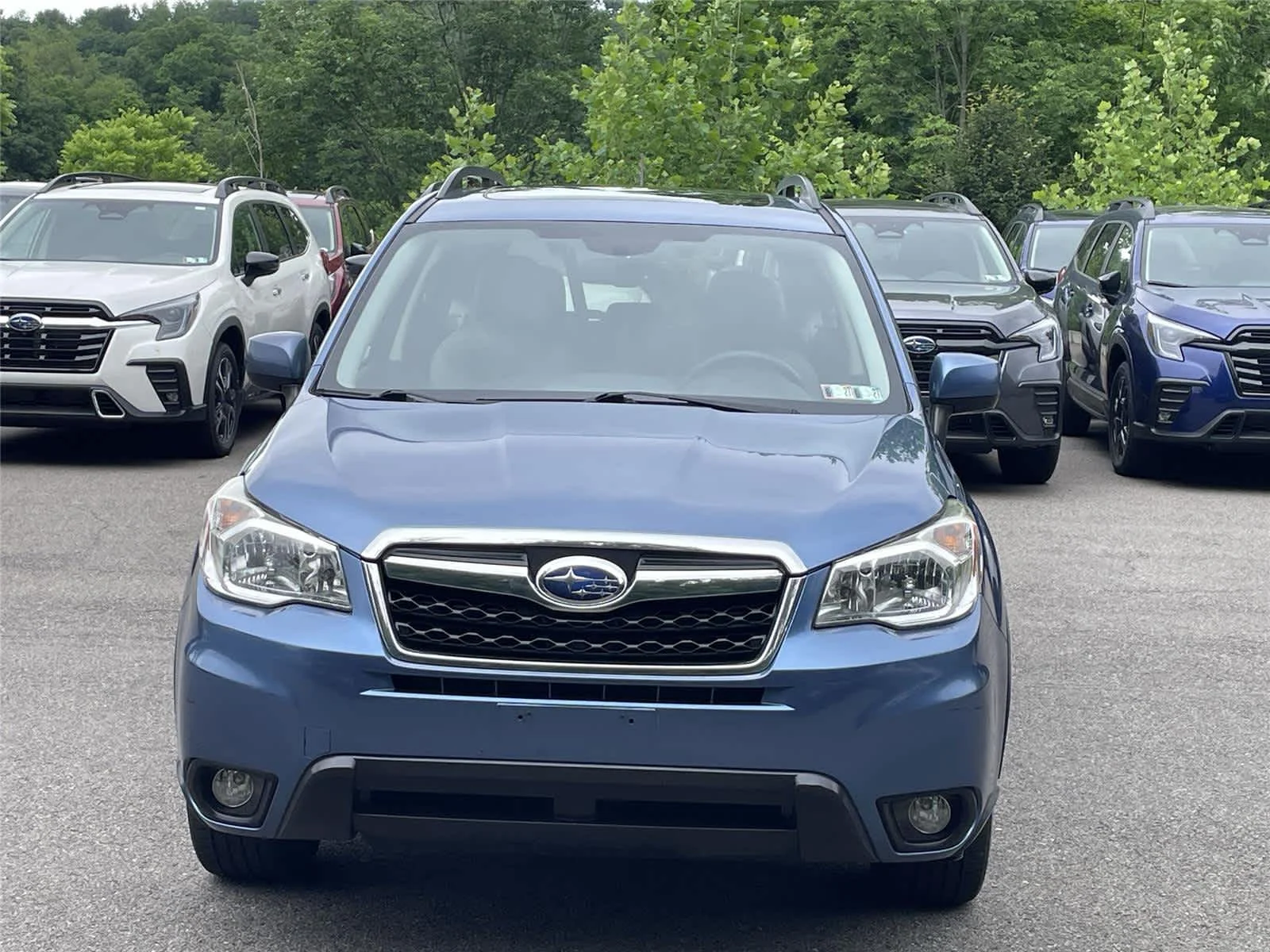 Used 2015 Quartz Blue Pearl Subaru 2.5i Limited image 8
