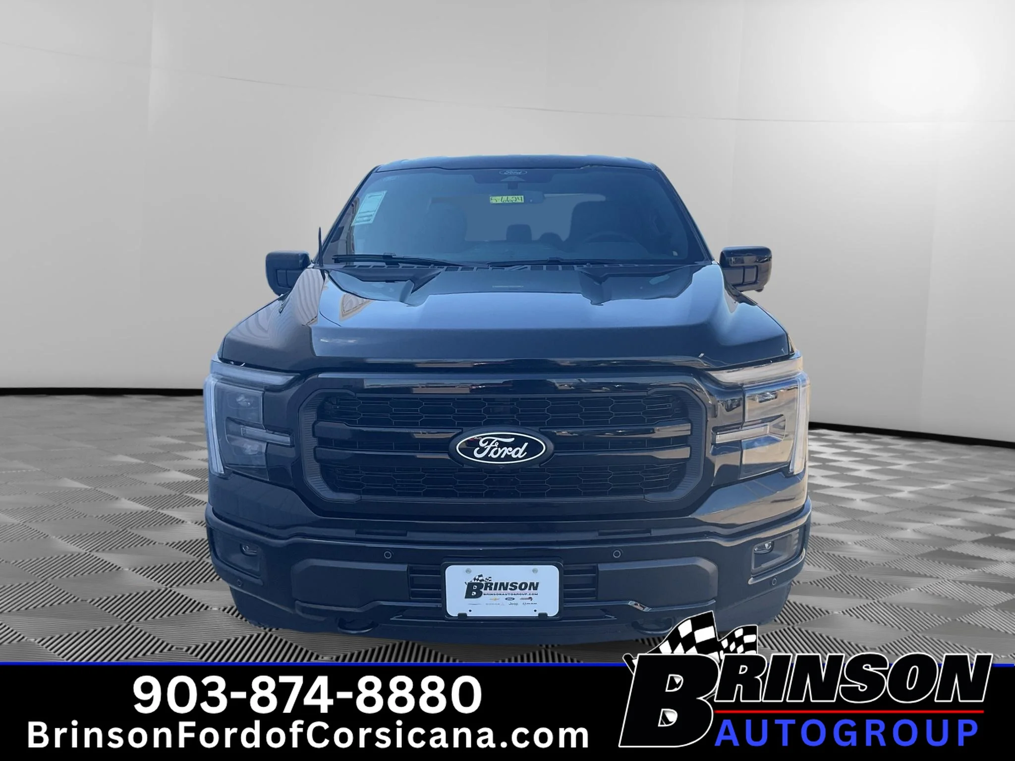 New 2026 Agate Black Metallic Ford Lariat® image 2