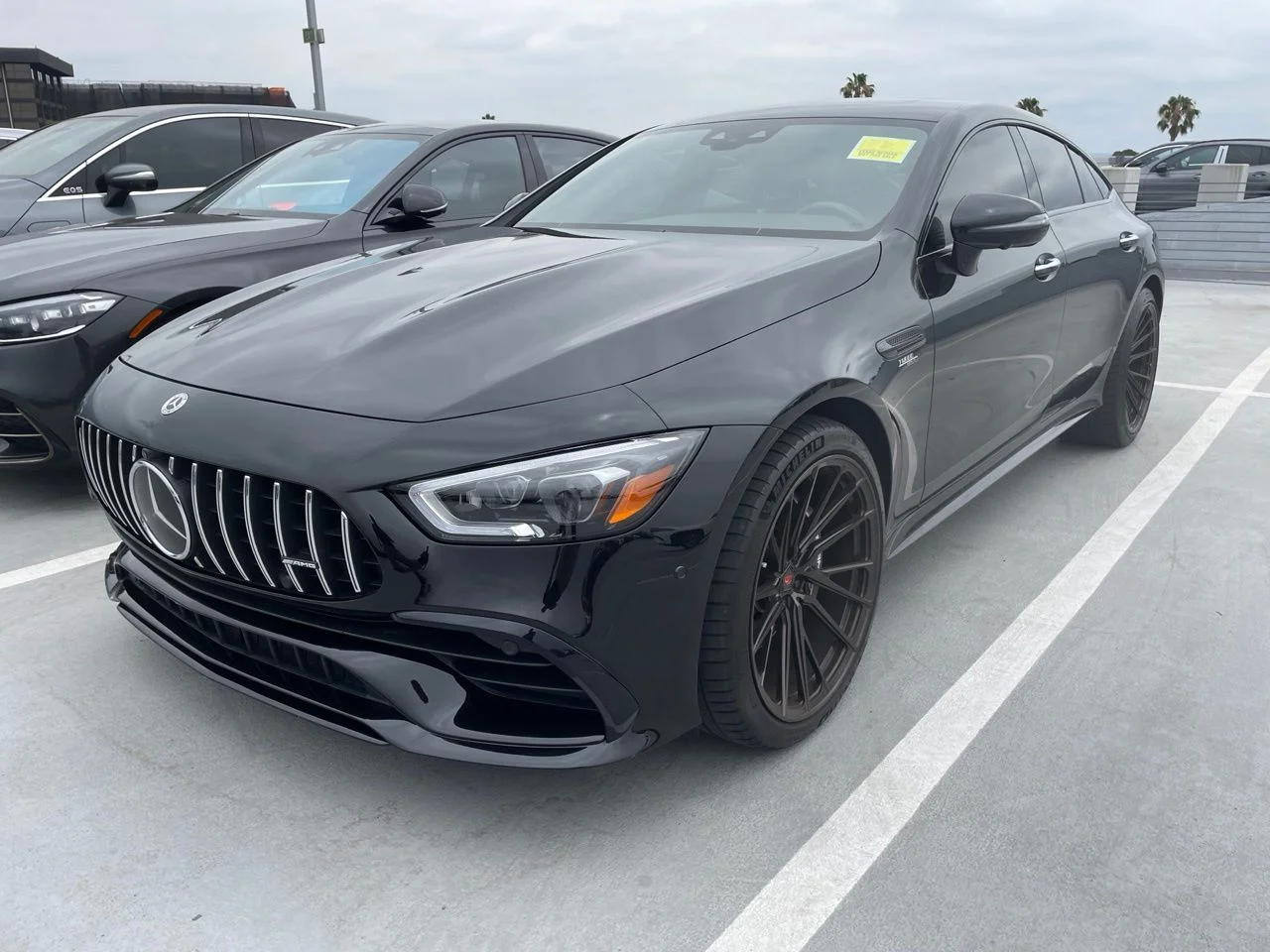 Used 2022 Black Mercedes-Benz AMG w/Night Package 4MATIC® image 2