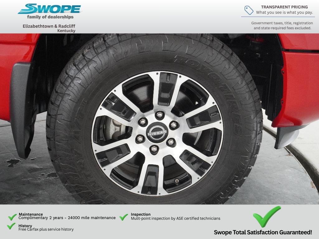Used 2023 Red Alert Nissan SV image 28