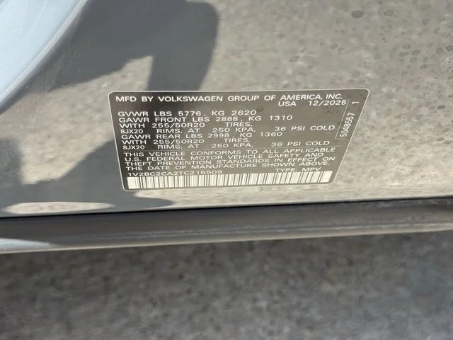 New 2026  Volkswagen 2.0T SEL image 29