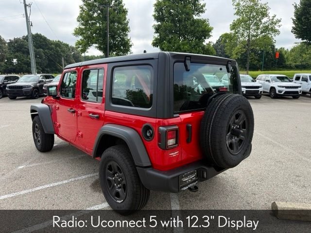 New 2026 Firecracker Red Clear-Coat Exterior Paint Jeep Sport image 4