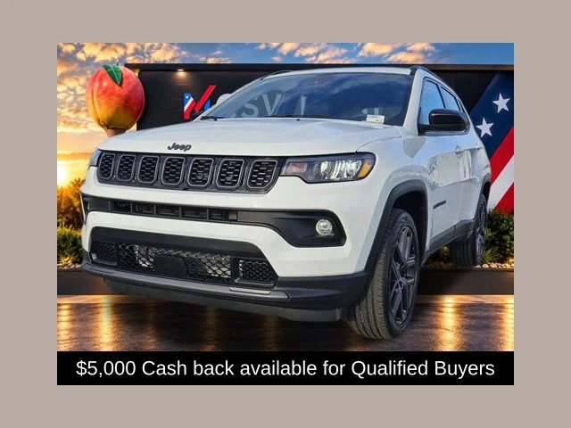 New 2026 Bright White Clear-Coat Exterior Paint Jeep Latitude image 1