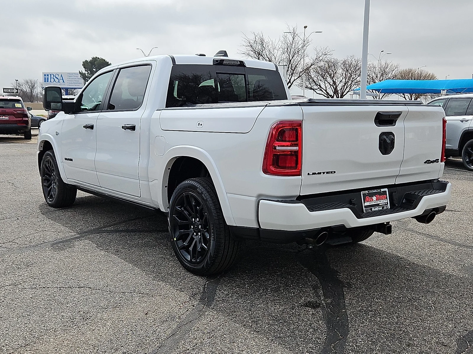 New 2026 Ivory White Tri-Coat Pearlcoat Ram LIMITED CREW CAB 4X4 5