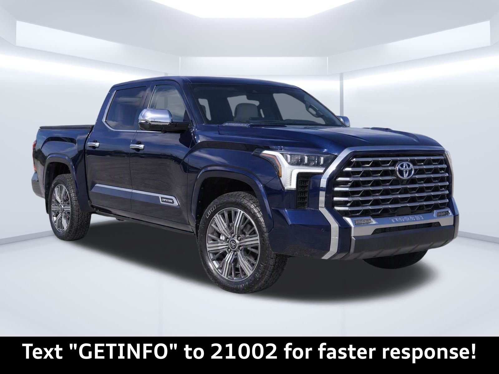 Used 2024 Blue Toyota Capstone image 2
