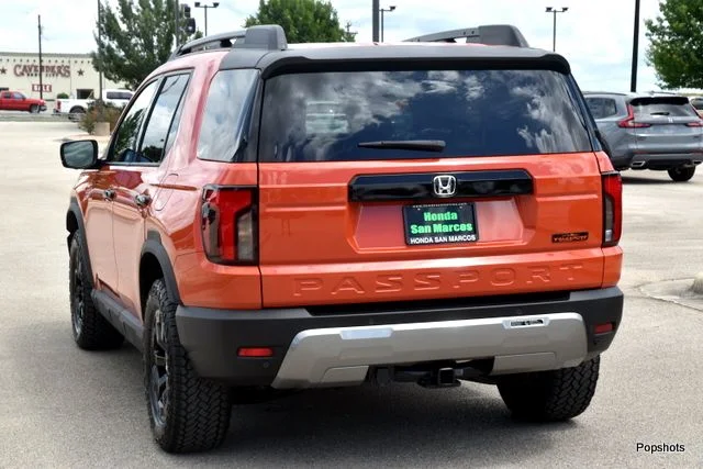 New 2026 Sunset Orange Honda TrailSport Elite image 5