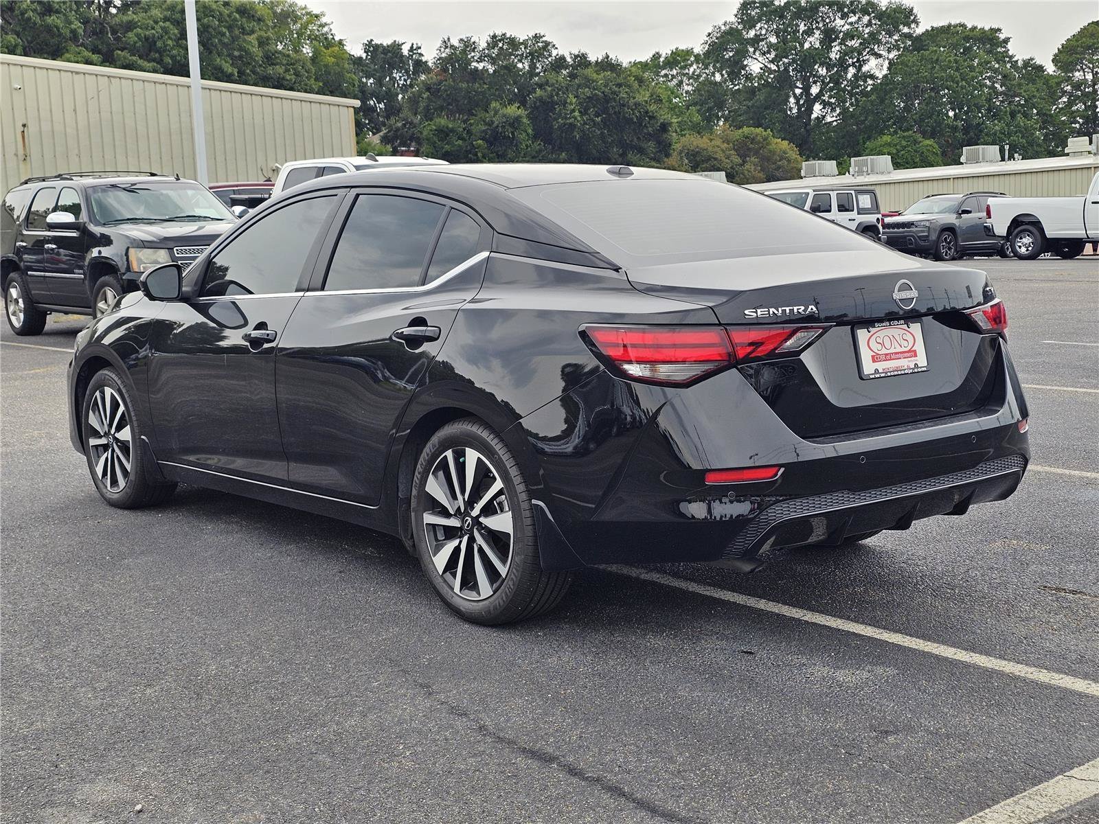 Used 2024 Super Black Nissan SV image 11