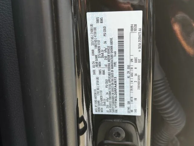 Used 2024 Black Metallic Ford XLT image 54