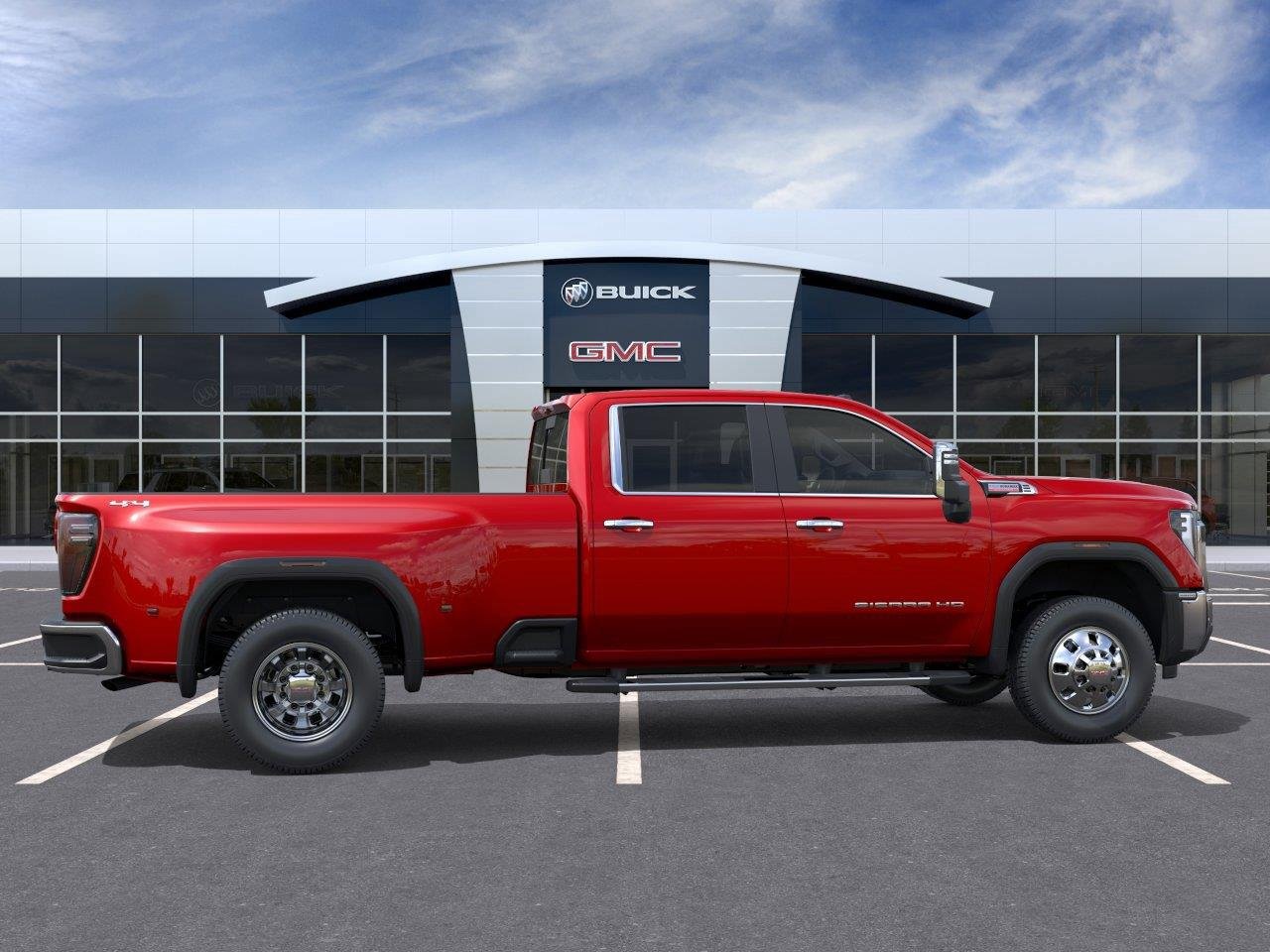 New 2026 Volcanic Red Tintcoat GMC SLT DRW image 5
