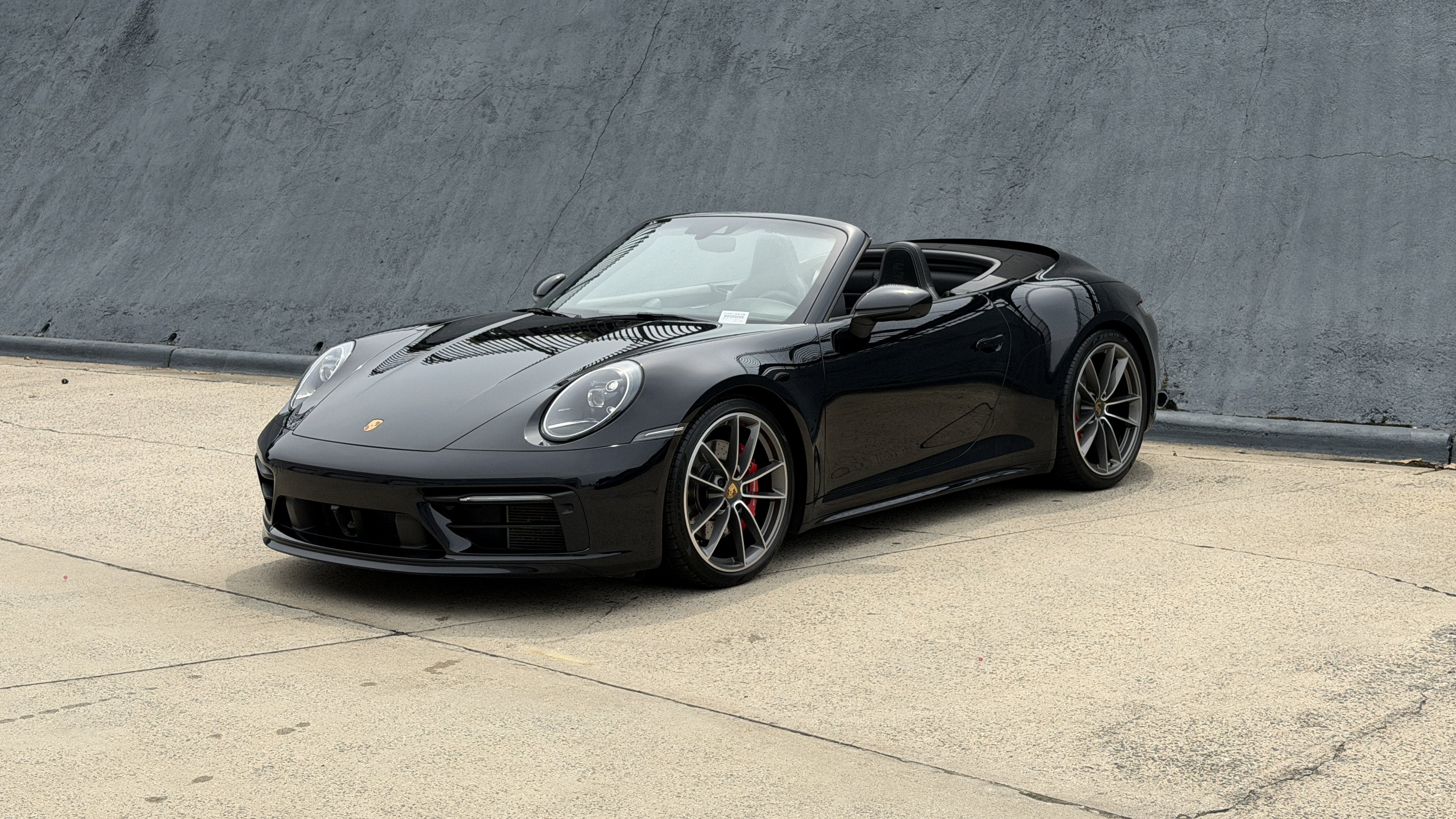 Used 2020 Black Porsche Carrera 4S Cabriolet image 7