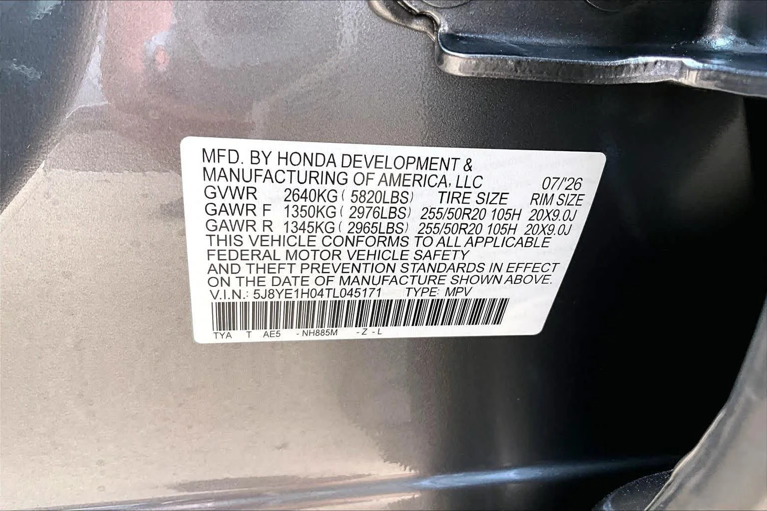 New 2026 Liquid Carbon Metallic Acura w/A-Spec Package image 23