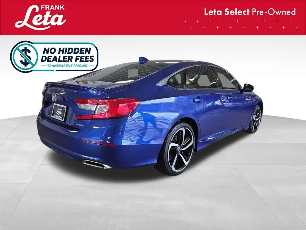 Certified Used 2018 Blue Honda Sport image 6