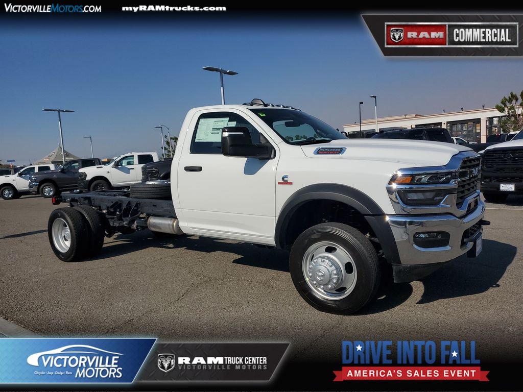New 2025 Bright White Clear-Coat Exterior Paint RAM Tradesman image 1