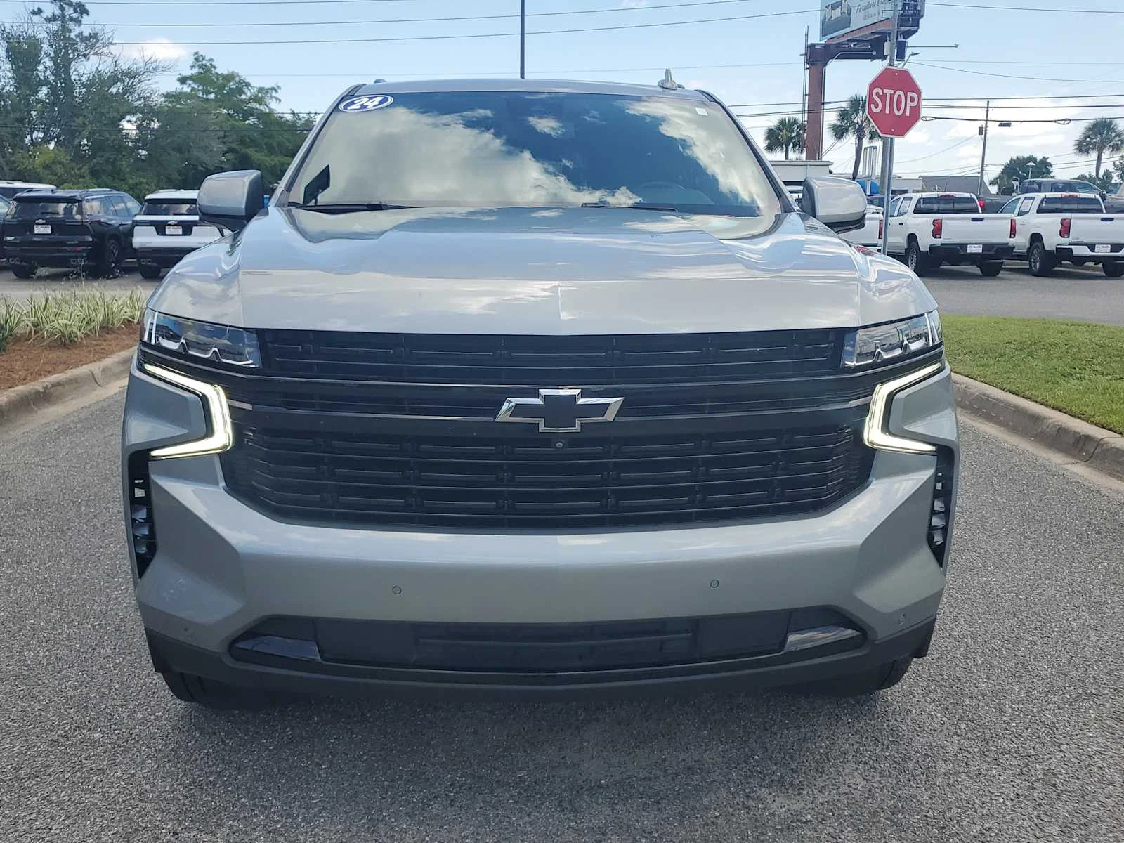 Used 2024 Sterling Gray Metallic Chevrolet RST image 9