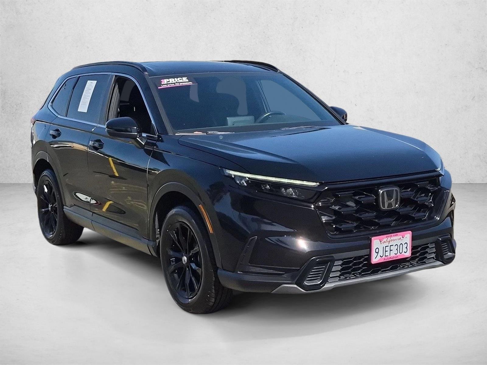 Used 2024 Crystal Black Pearl Honda Sport image 3