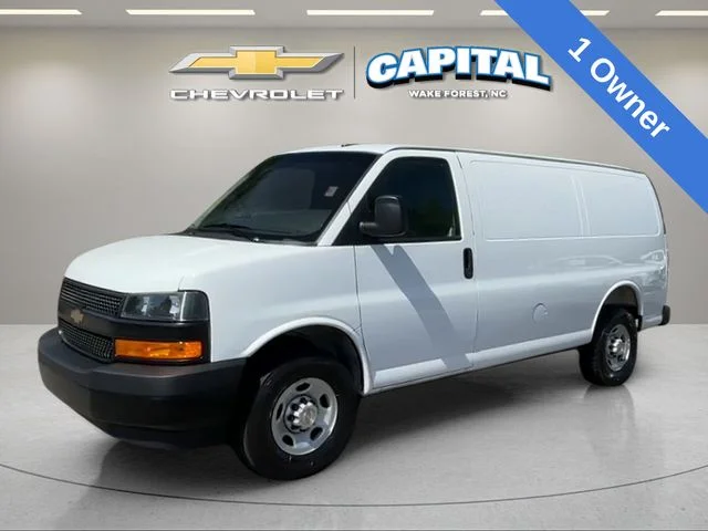 Used 2025 White Chevrolet Work Van image 1