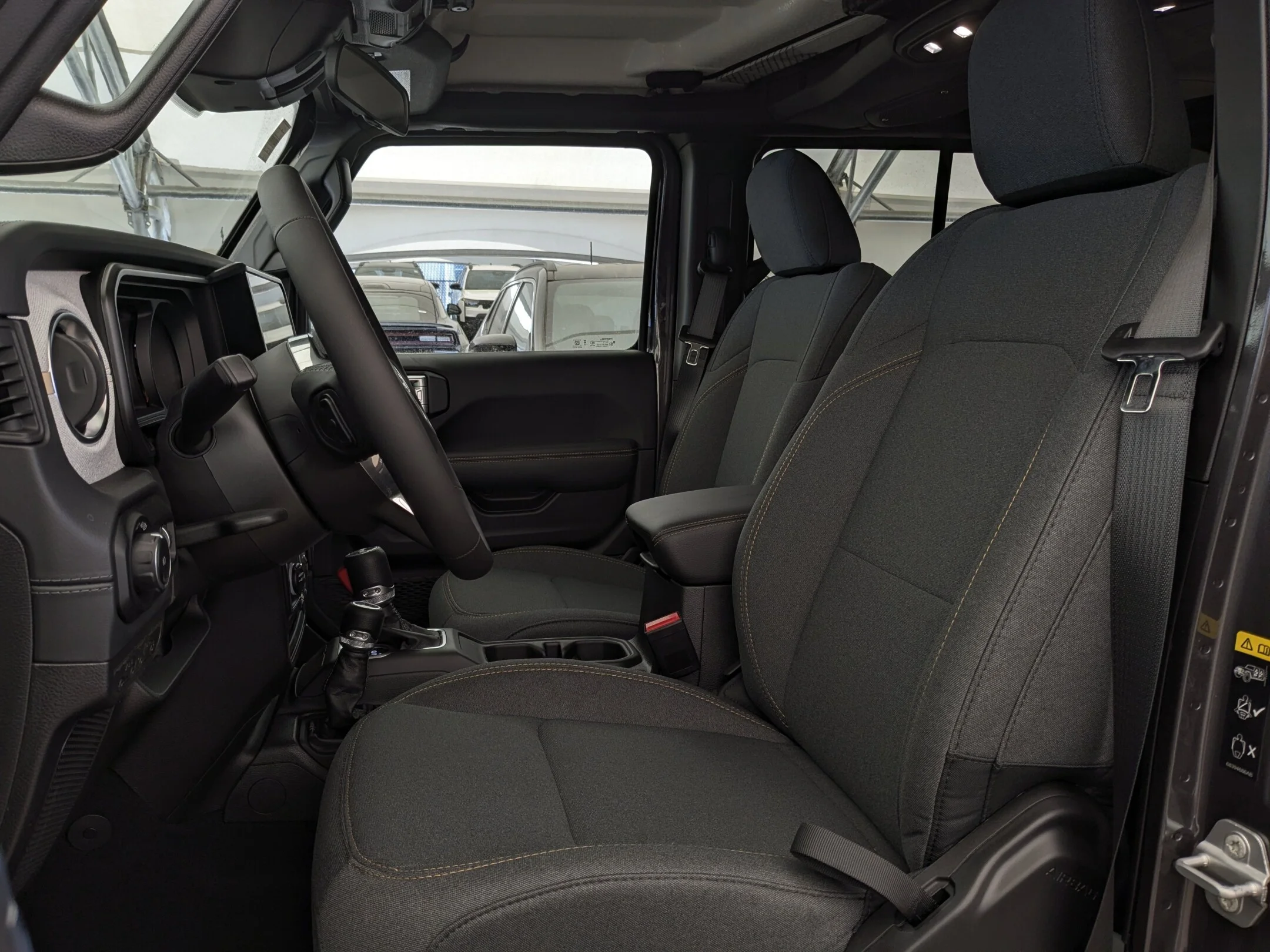 New 2026 Grey Jeep Sahara - - Body-Color Hard Top - Side Steps - Remote Start - Adaptive Cruise & More! image 12