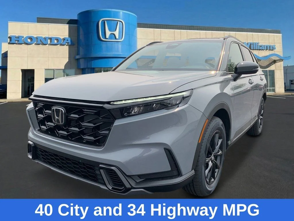 New 2026 Urban Gray Pearl Honda AWD Sport Hybrid image 1