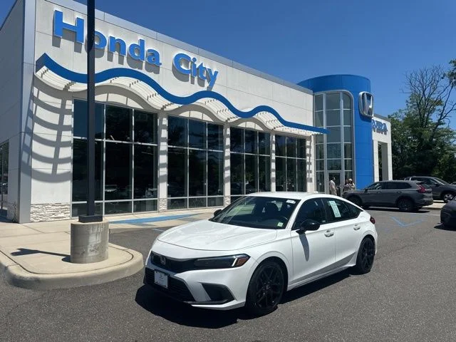 Certified Used 2023 Platinum White Pearl Honda Sport image 2