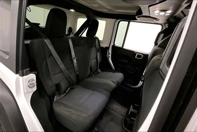 Used 2022 Bright White Clearcoat Jeep Unlimited Willys image 25