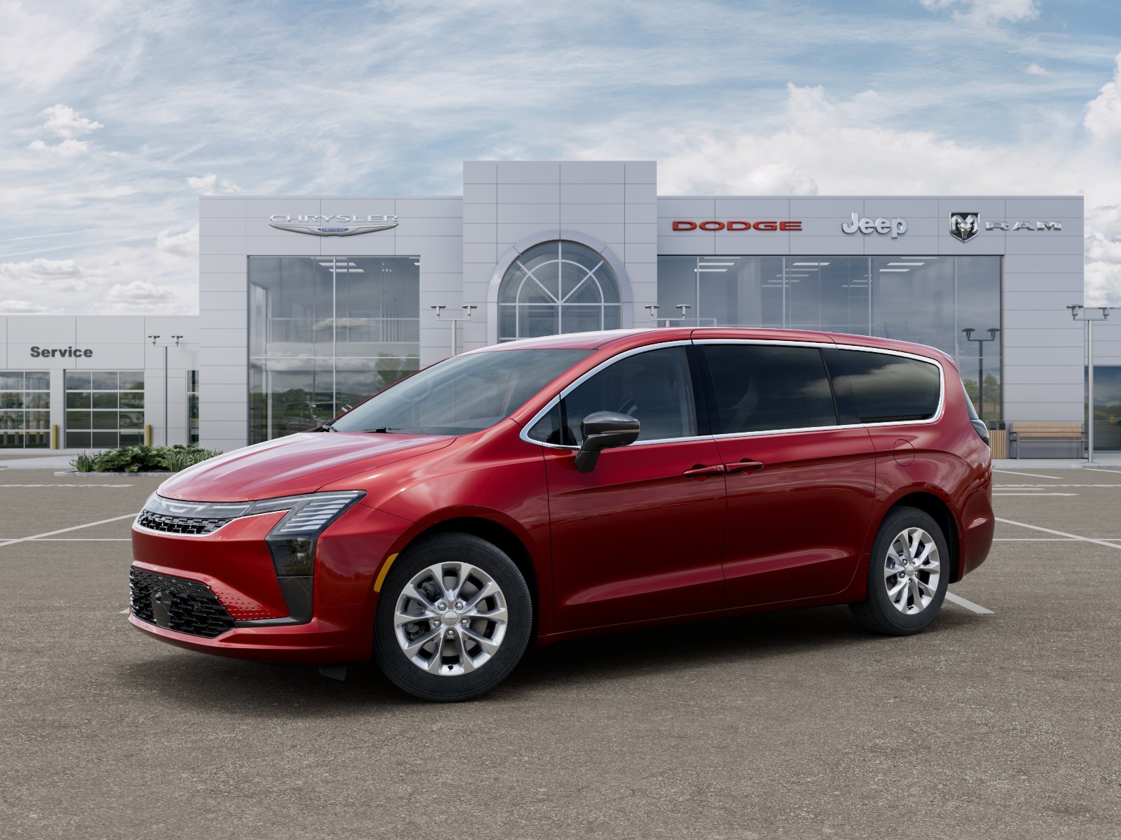 New 2027 Red Hot Pearl-Coat Exterior Paint Chrysler Select image 32