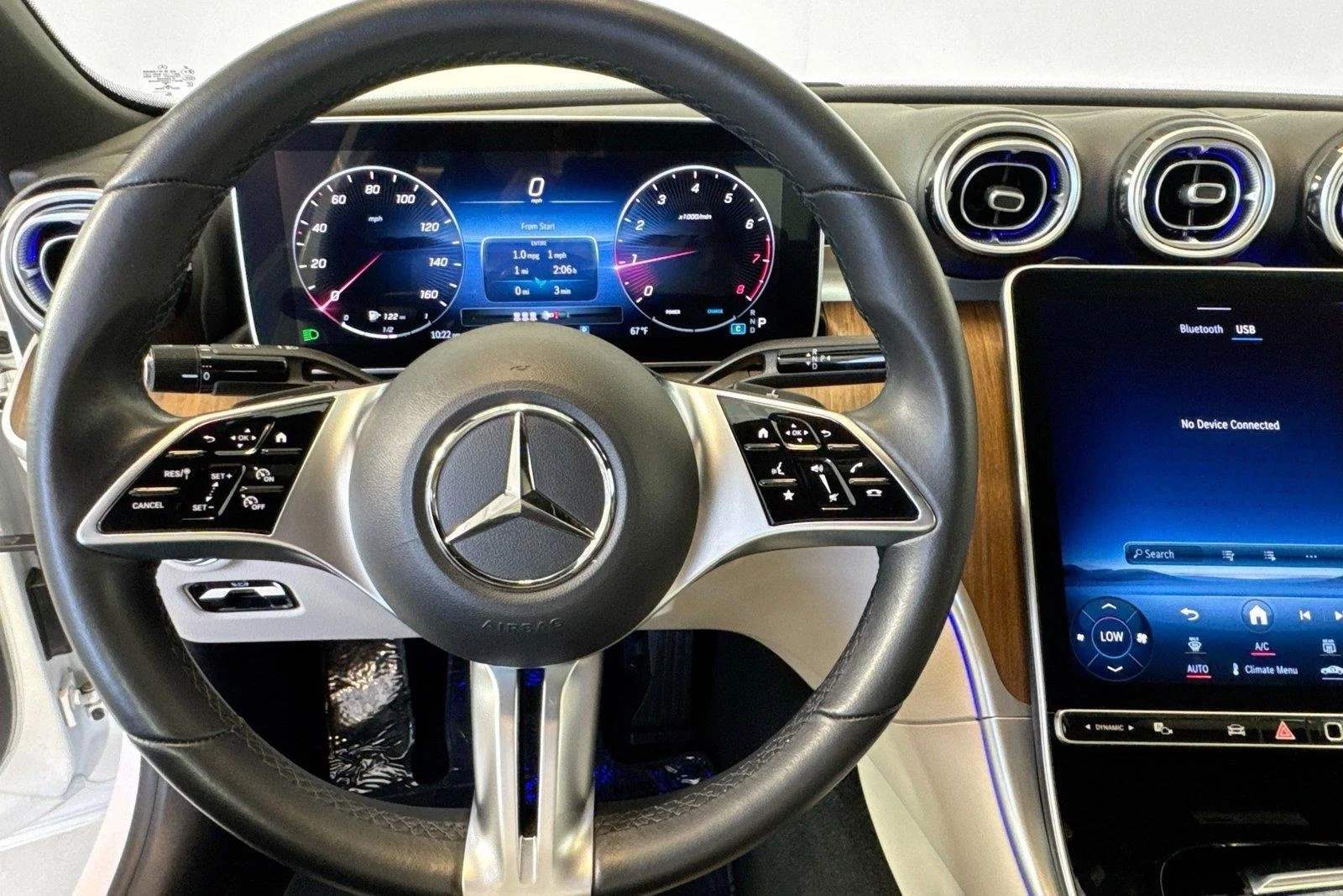 Used 2023 Polar White Mercedes-Benz C 300 image 11