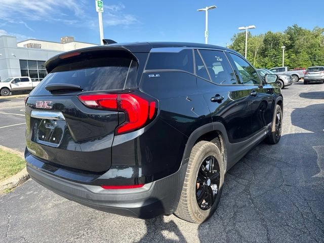 Used 2019 EBONY TWILIGHT METALLIC GMC SLE image 8