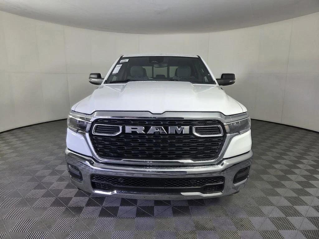 New 2026 Bright White Clear-Coat Exterior Paint RAM Big Horn image 3