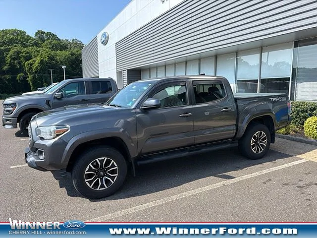 Used 2020 Magnetic Gray Metallic Toyota TRD Sport image 1