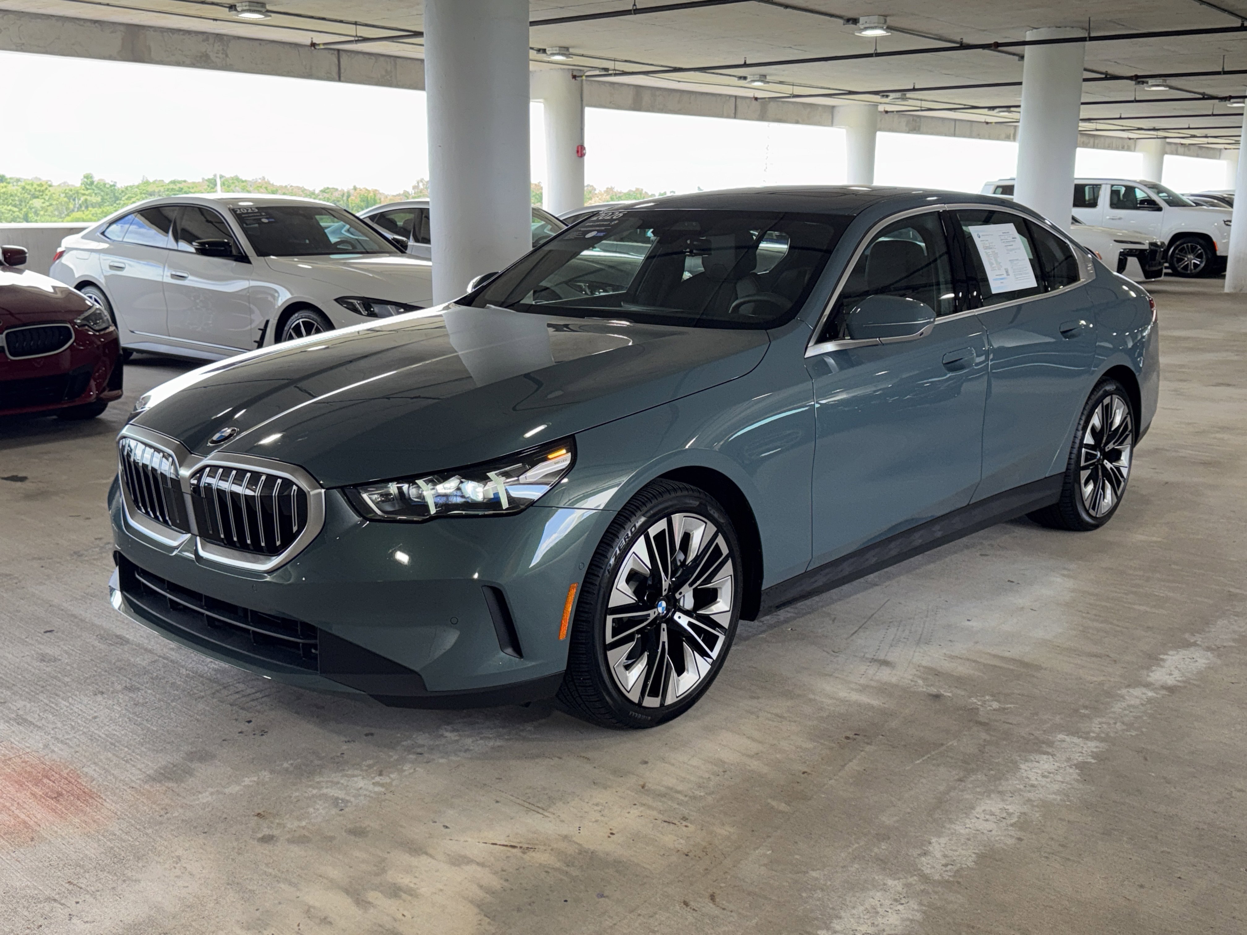 Used 2026 Cape York Green Metallic BMW 530i image 4