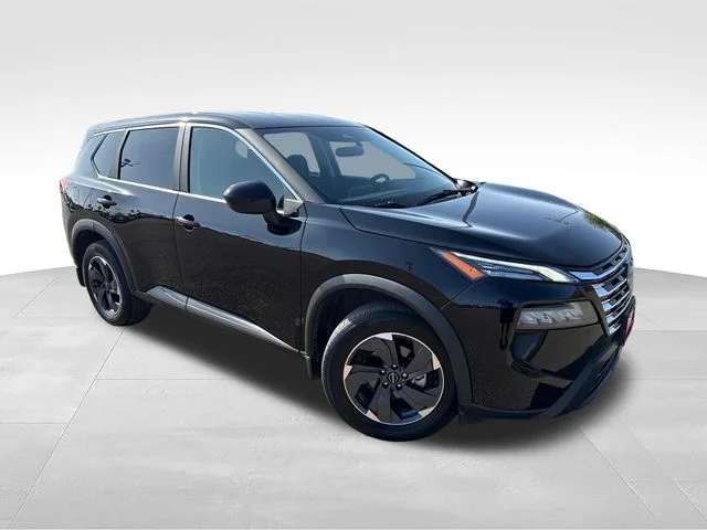 Certified Used 2025 Black Nissan SV image 1