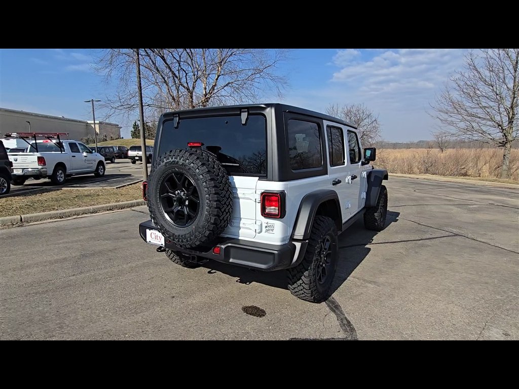 New 2026 Bright White Clear-Coat Exterior Paint Jeep Willys image 9