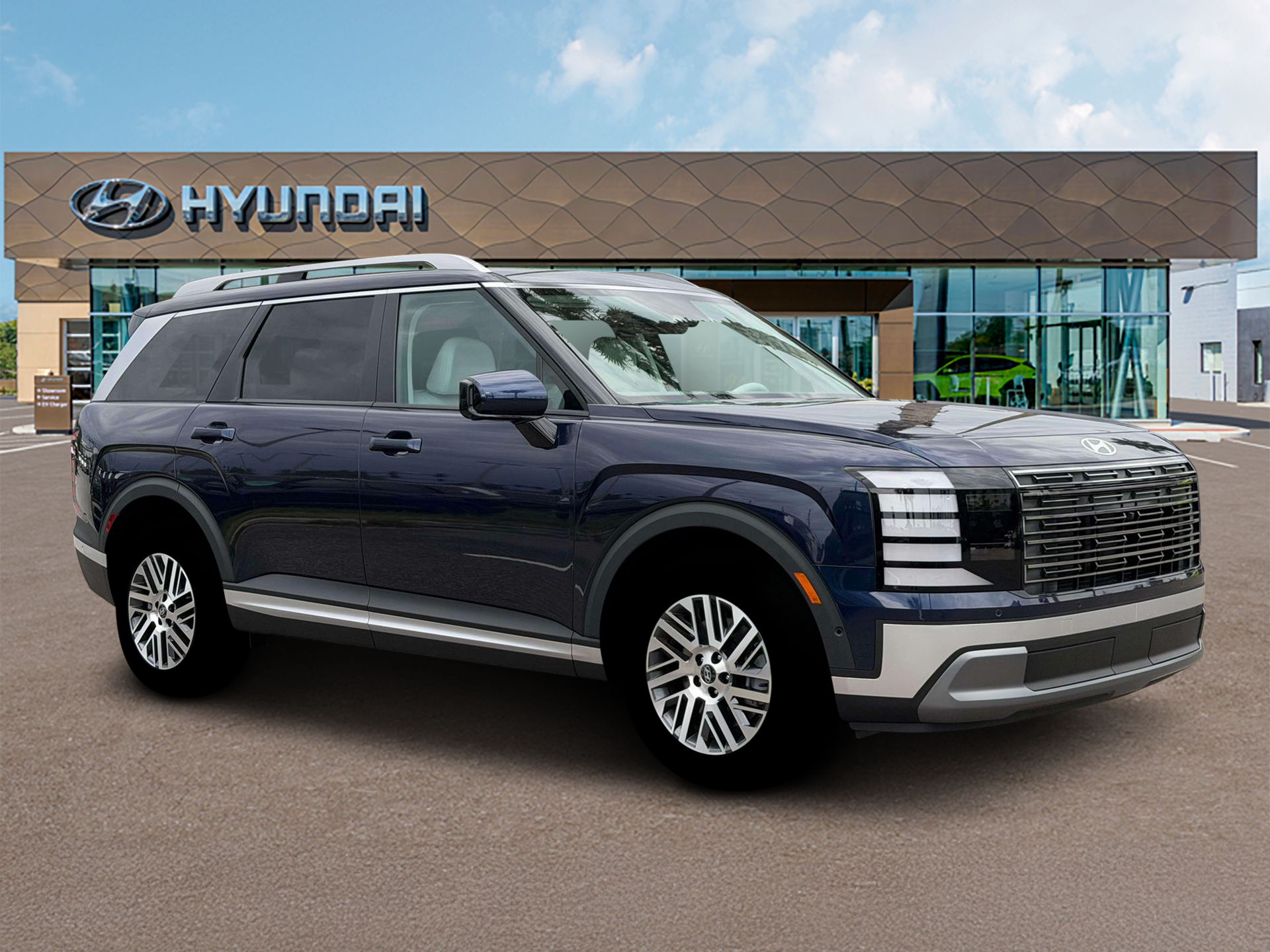 New 2026 Blue Hyundai SEL Premium AWD image 10