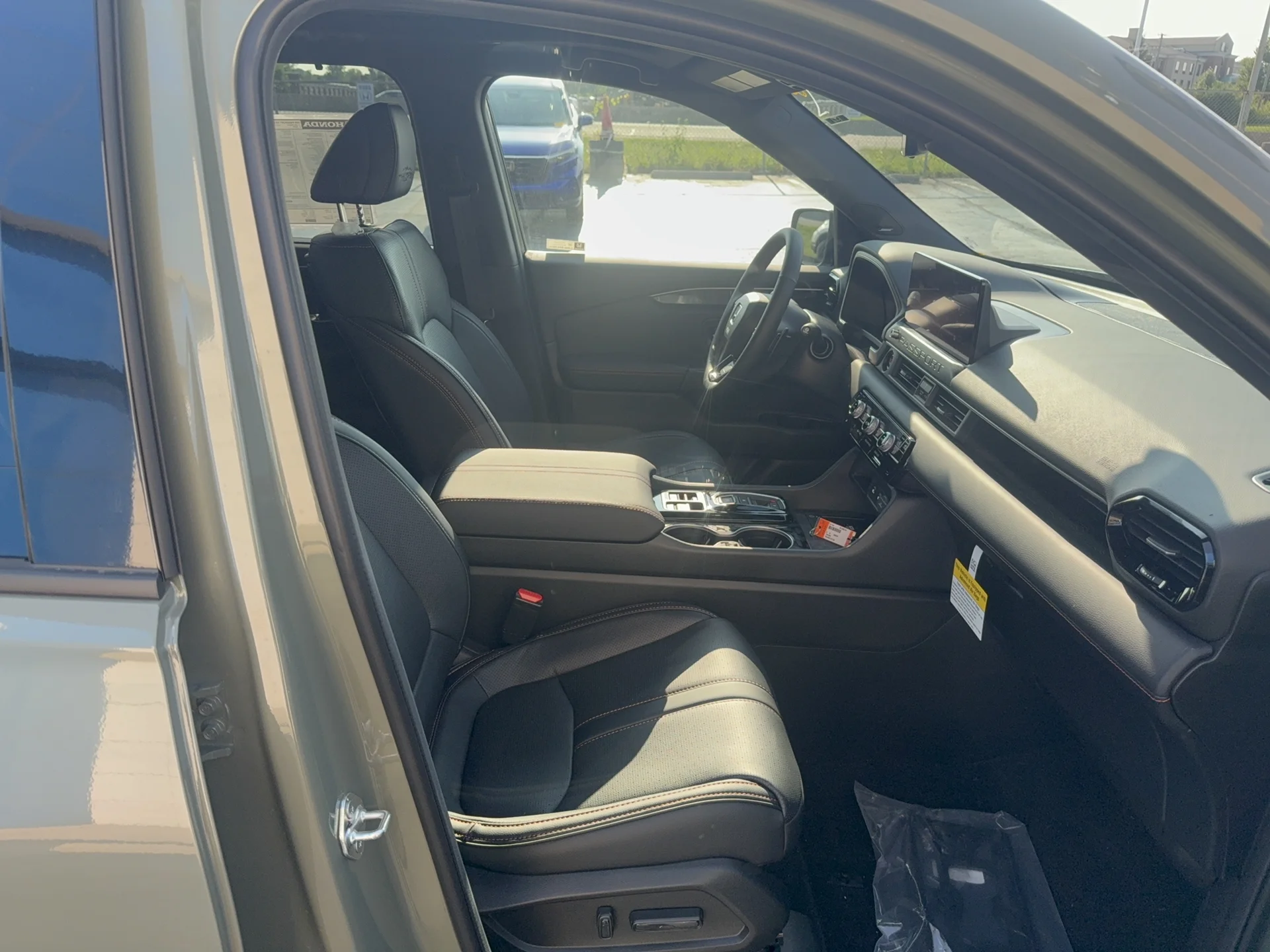 New 2026 Ash Green Metallic Honda TrailSport Elite Blackout image 15
