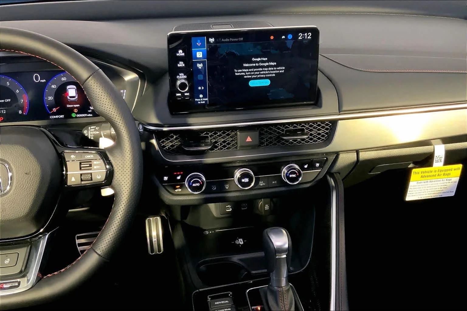 New 2026 Double Apex Blue Pearl II Acura With A-Spec Advance Package image 9