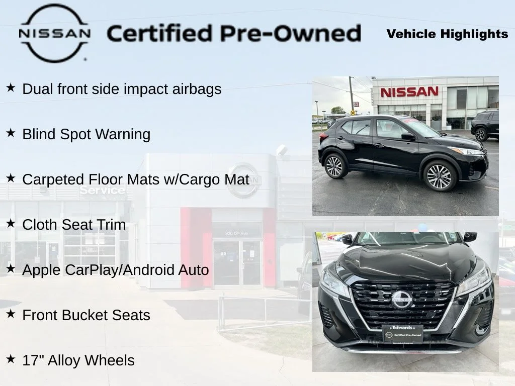 Used 2023 Black Nissan SV image 17