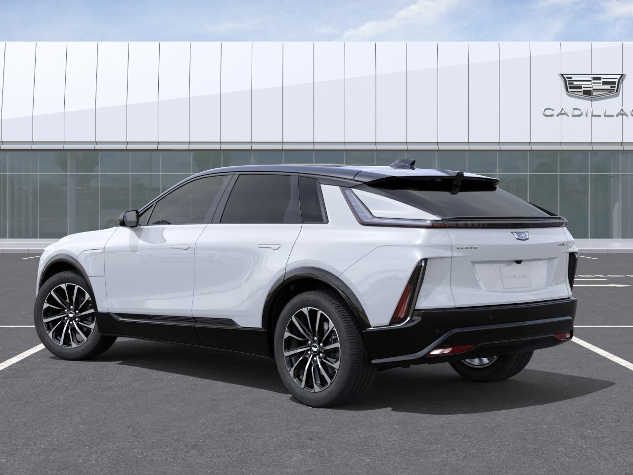 New 2026 Vibrant White Tricoat Cadillac Sport image 3