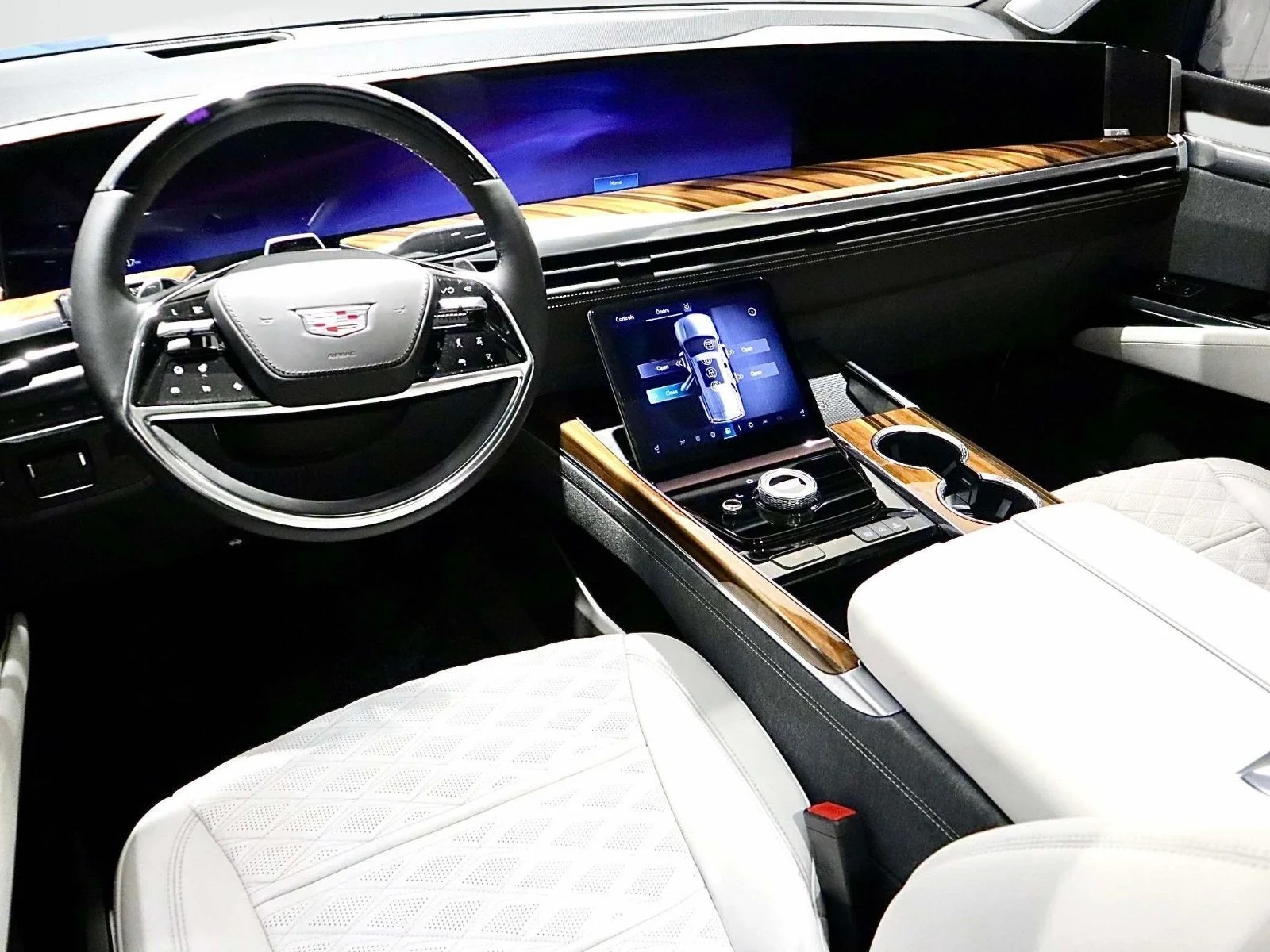 Used 2025 Deep Sea Metallic Cadillac 4WD Sport Platinum image 24