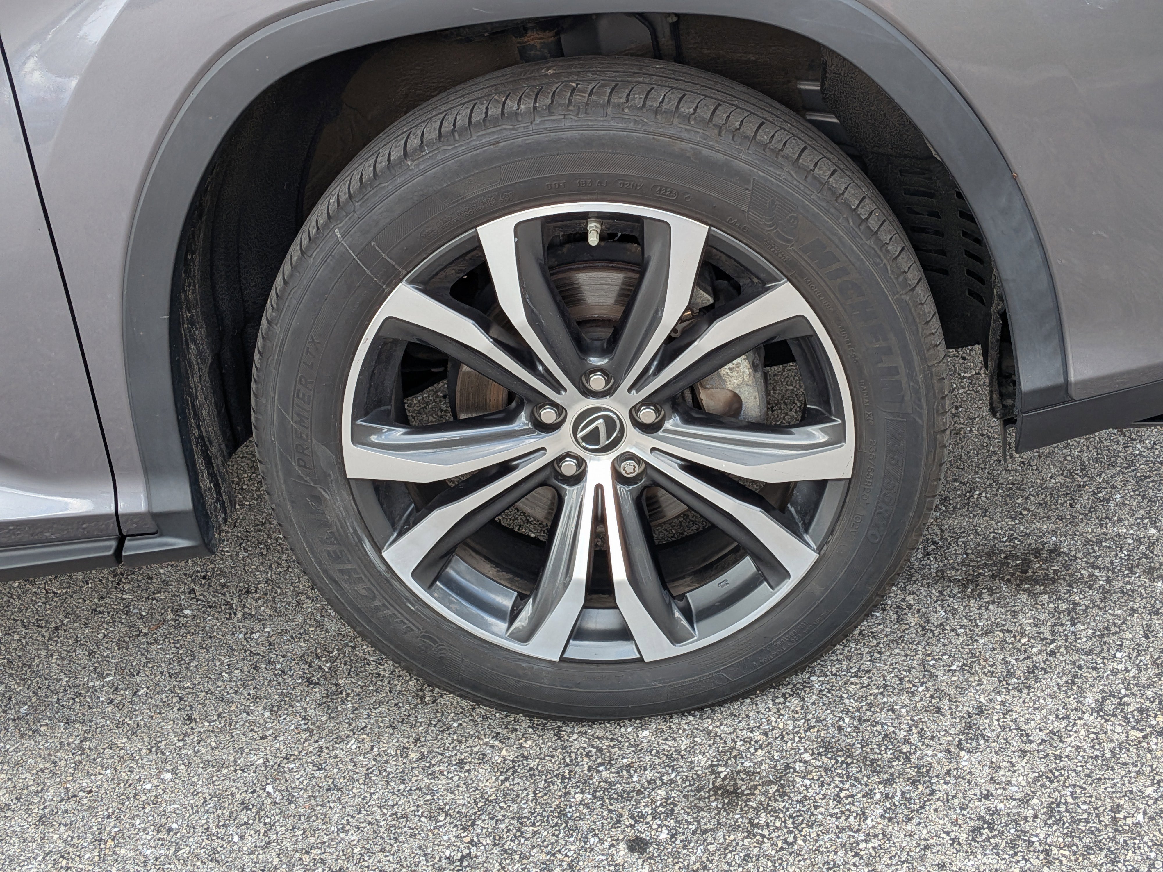 Used 2021 Gray Pearl Lexus RX 350 image 11