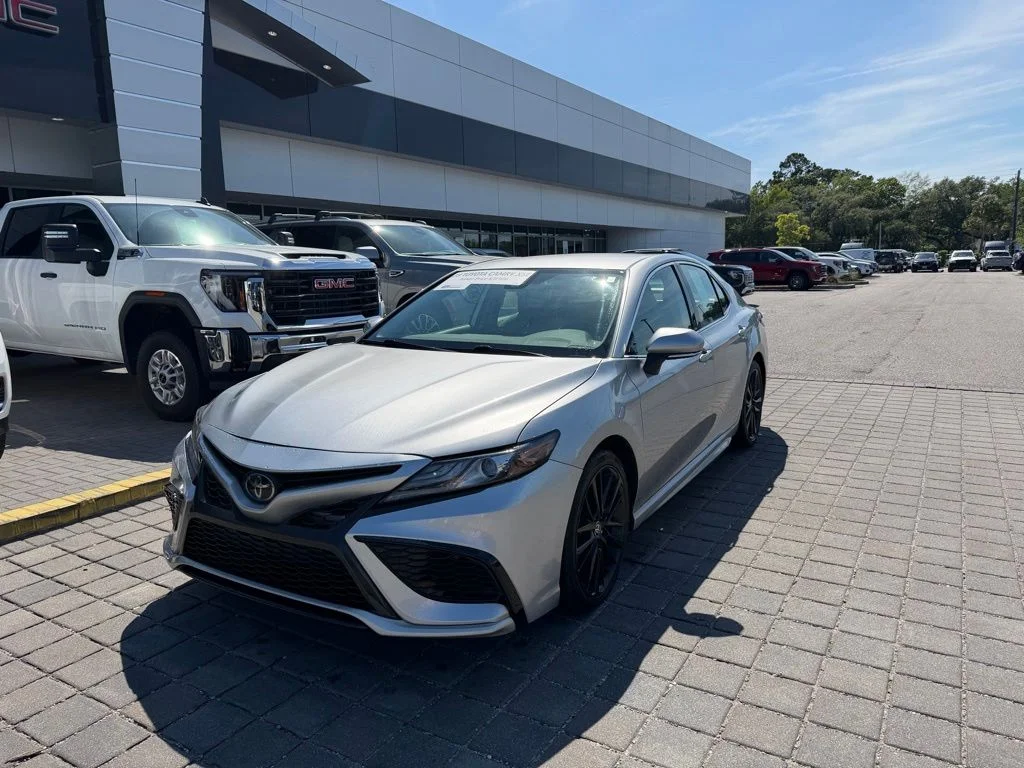Used 2023 Silver Toyota XSE image 2