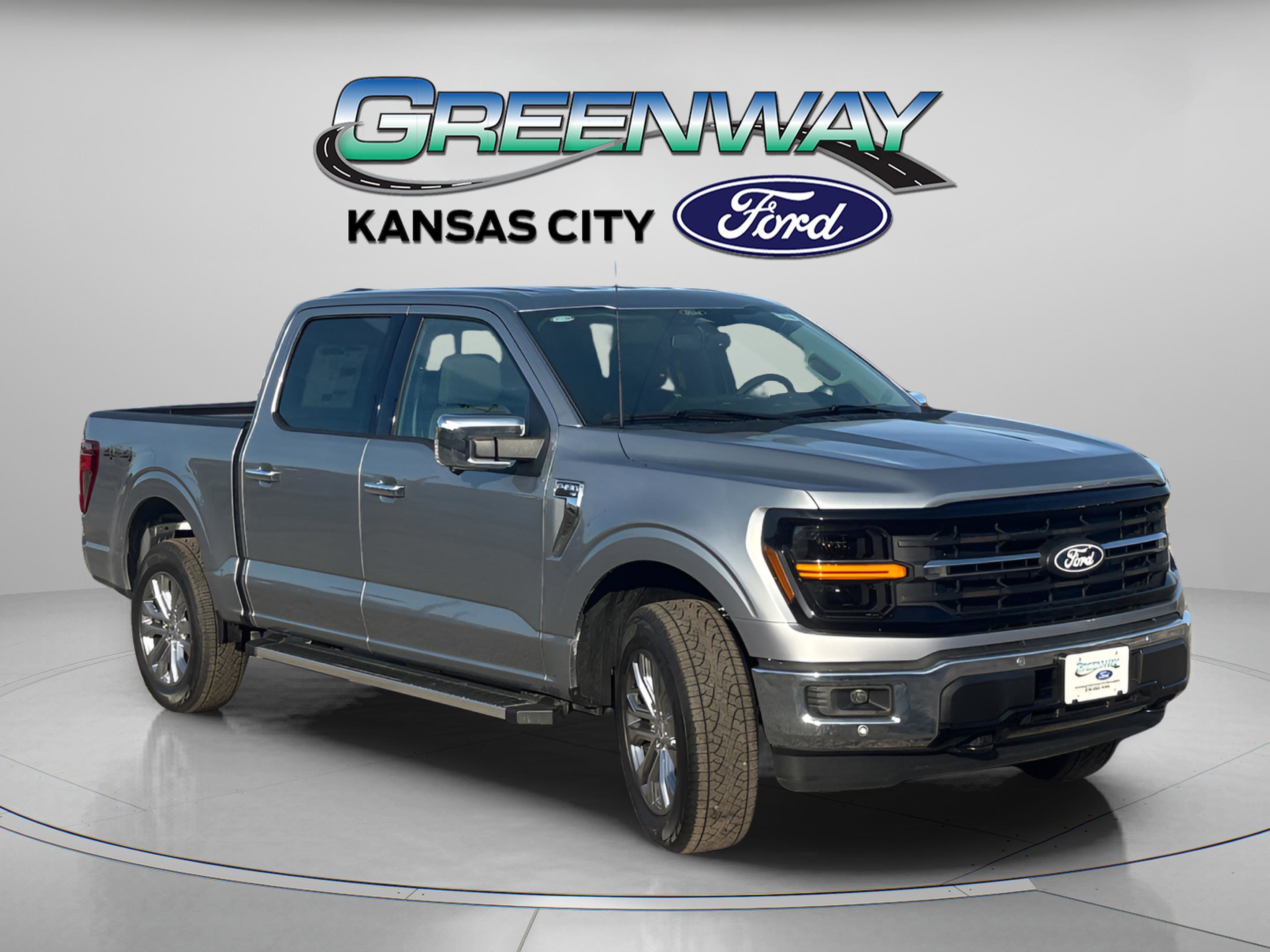 New 2026 Iconic Silver Metallic Ford XLT image 1