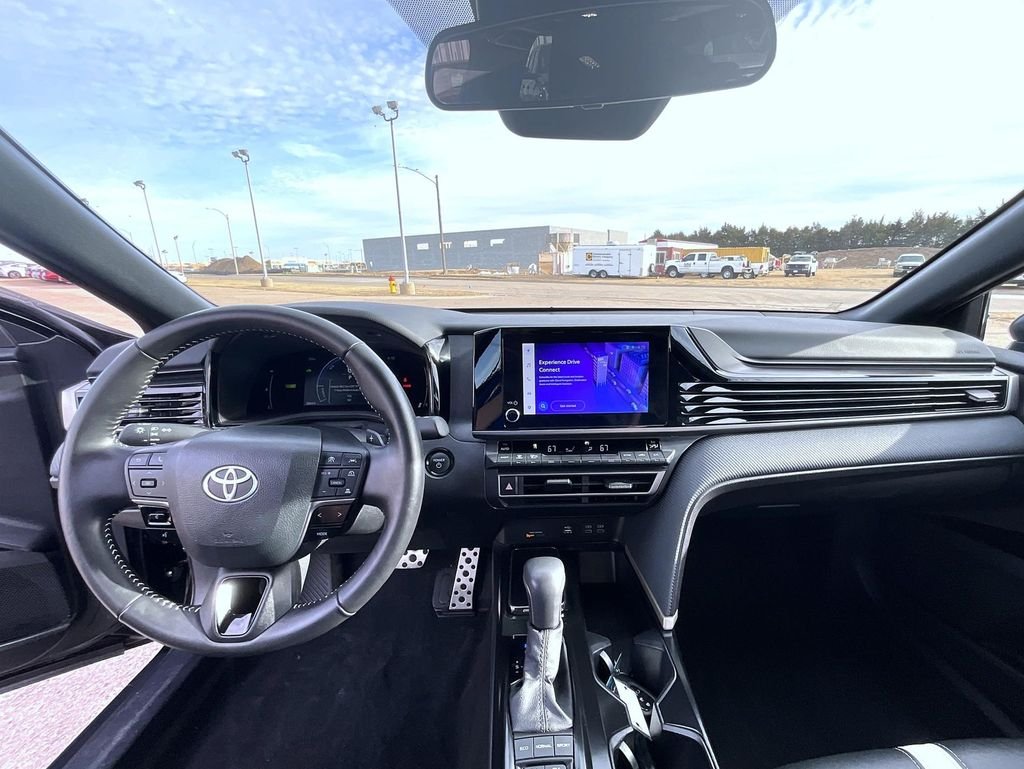 Certified Used 2025 Black Toyota SE image 13