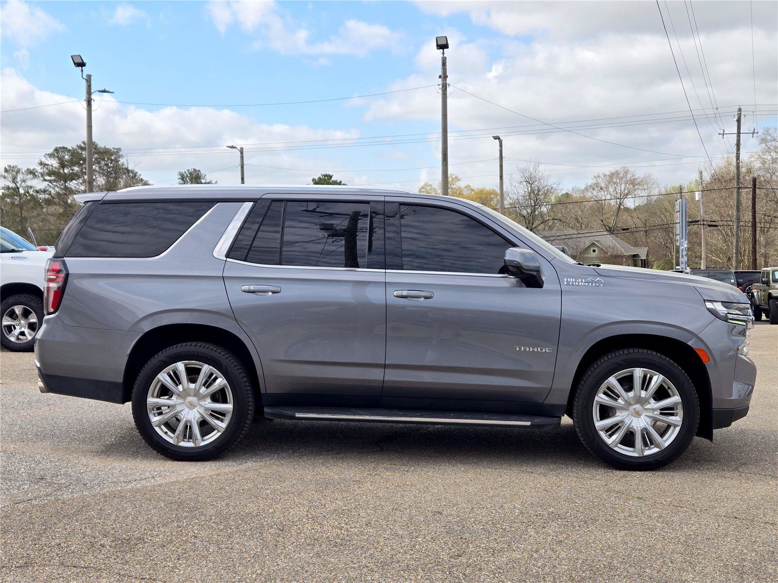 Used 2021 Satin Steel Metallic Chevrolet High Country image 6