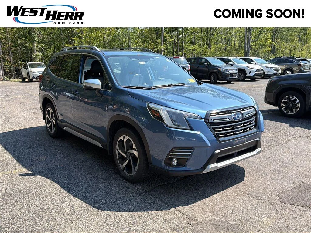 Used 2023 Horizon Blue Pearl Subaru Touring image 1