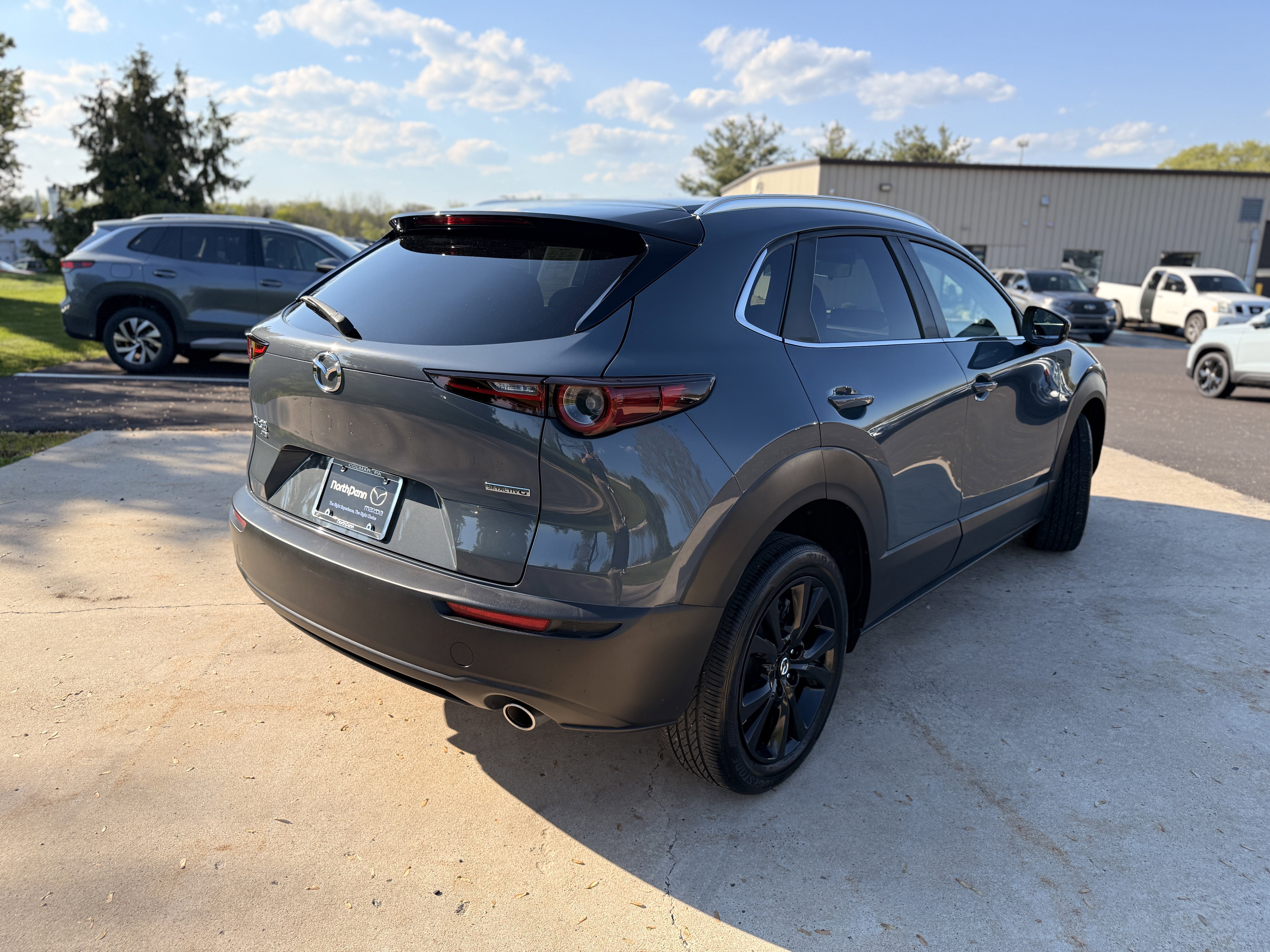 Used 2023 Polymetal Gray Metallic Mazda 2.5 S Carbon Edition image 16